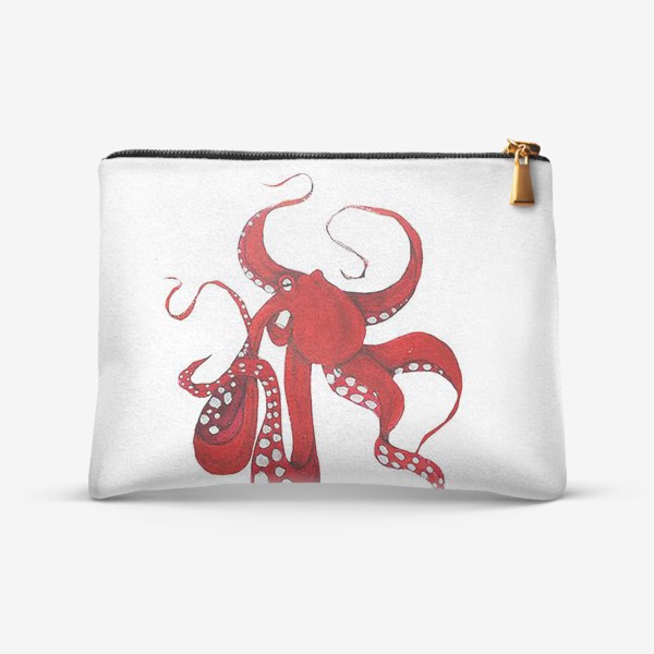 Косметичка «red octopus»