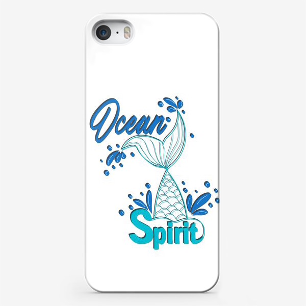 Чехол iPhone «Русалка - Душа океана»