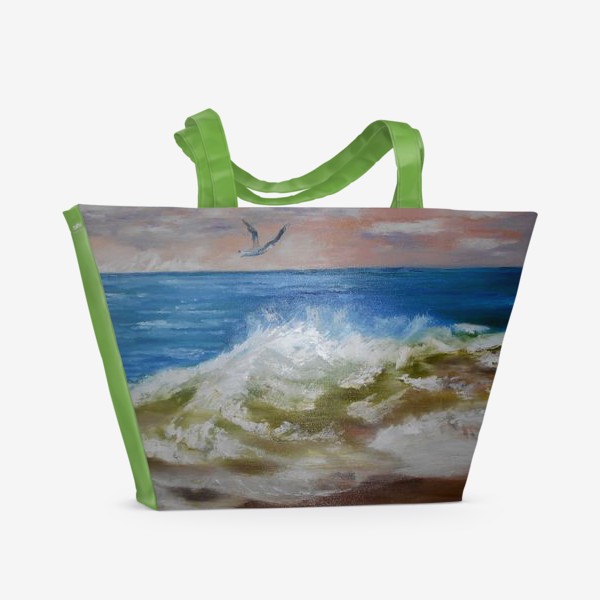 Пляжная сумка &laquo;Морской пейзаж&raquo;