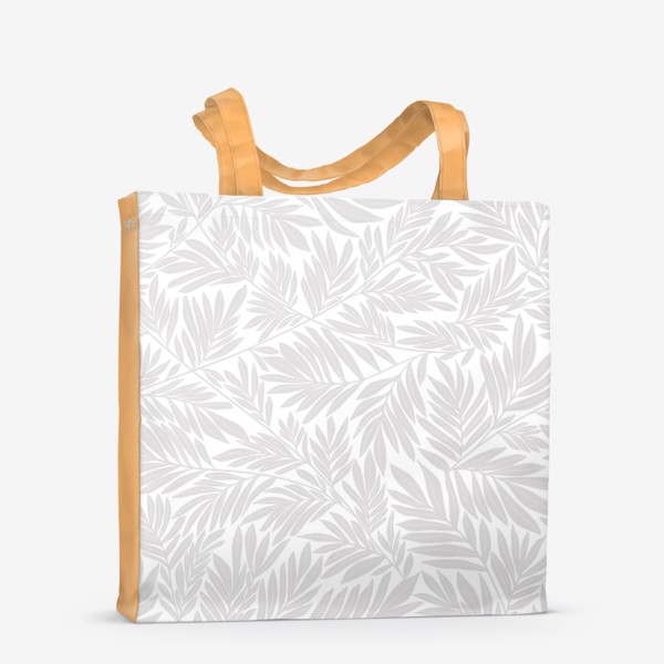 Сумка-шоппер «Паттерн из листьев»