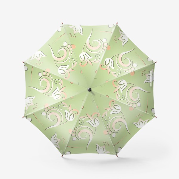 Зонт «Тюльпановый узор»