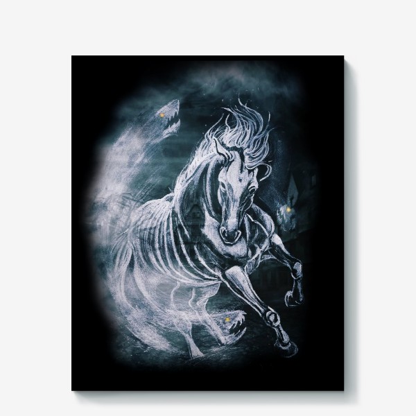 Холст «Лошадь-призрак»