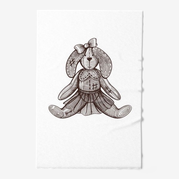 Полотенце «Игрушка кролик»