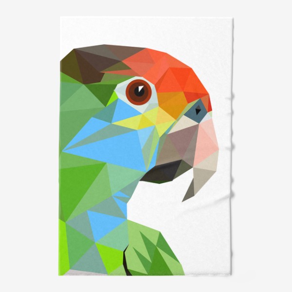 Полотенце &laquo;Амазон Попугай, Тропические птицы, Бразилия&raquo;