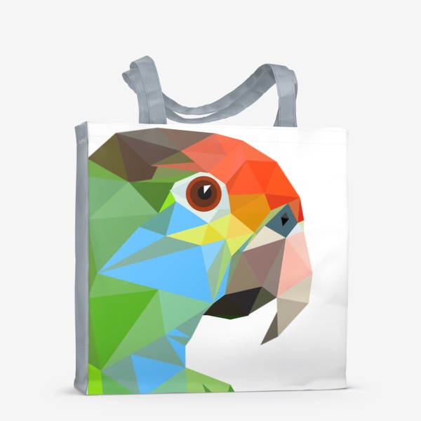 Сумка-шоппер &laquo;Амазон Попугай, Тропические птицы, Бразилия&raquo;