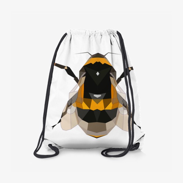 Рюкзак «Пчела Шмель Летающие насекомые, Мёд, Луг, Цветы»