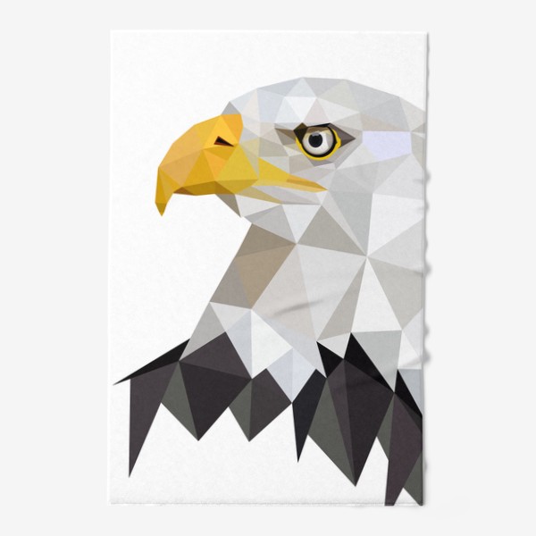 Полотенце «Орёл, Хищные птицы, Белоголовый орлан»