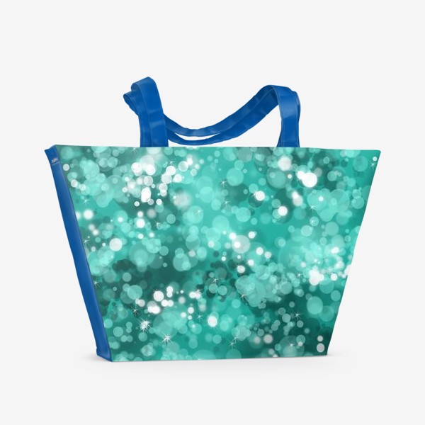 Пляжная сумка «сияющий снег»
