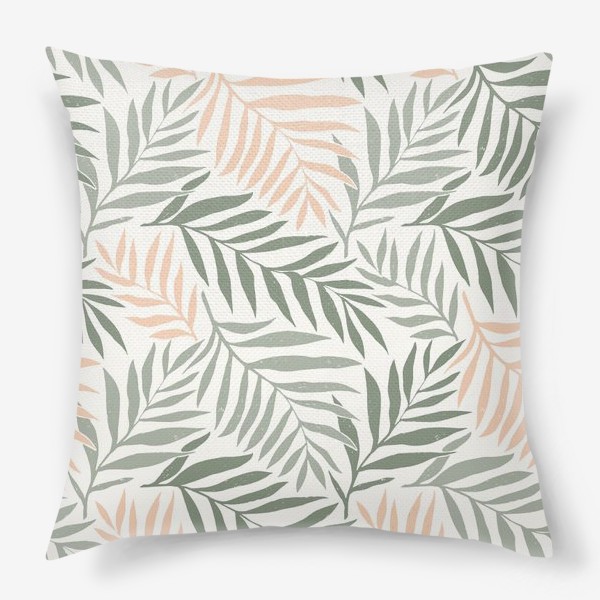 Подушка «Пальмовые листья»