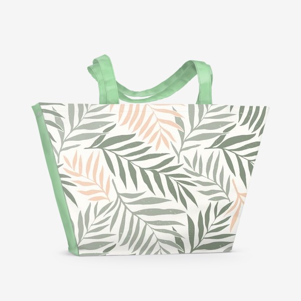 Пляжная сумка «Пальмовые листья»