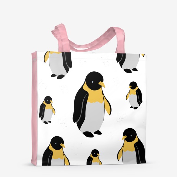 Сумка-шоппер «Серьезные пингвины»