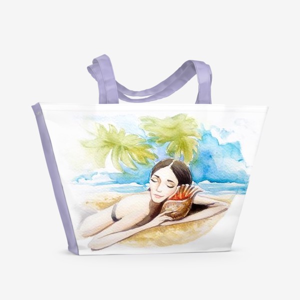 Пляжная сумка «летние сны»