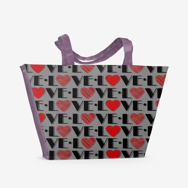 Пляжная сумка «LOVE»