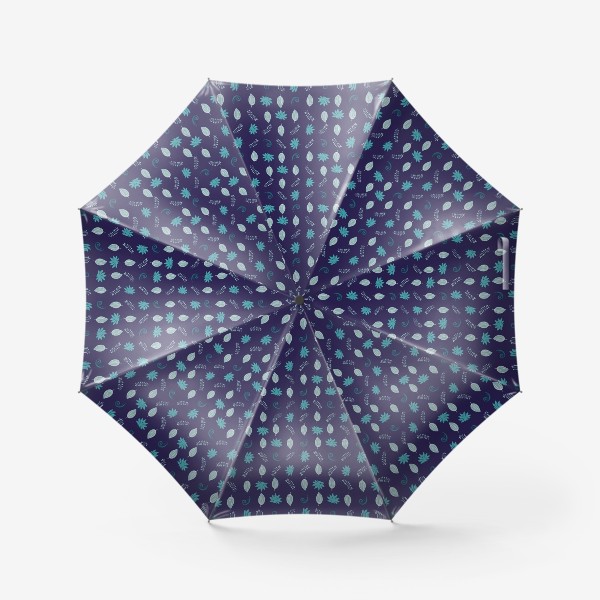Зонт «Тропические листочки»