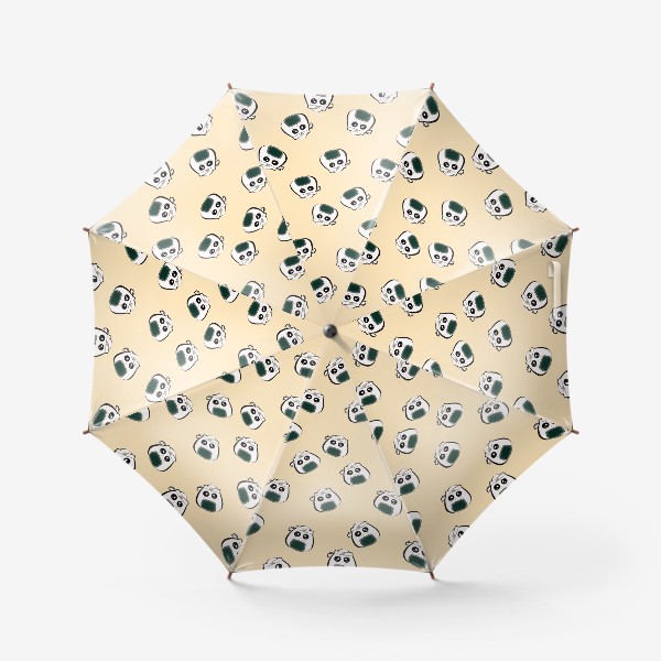 Зонт «Онигири-сушист. Паттерн»