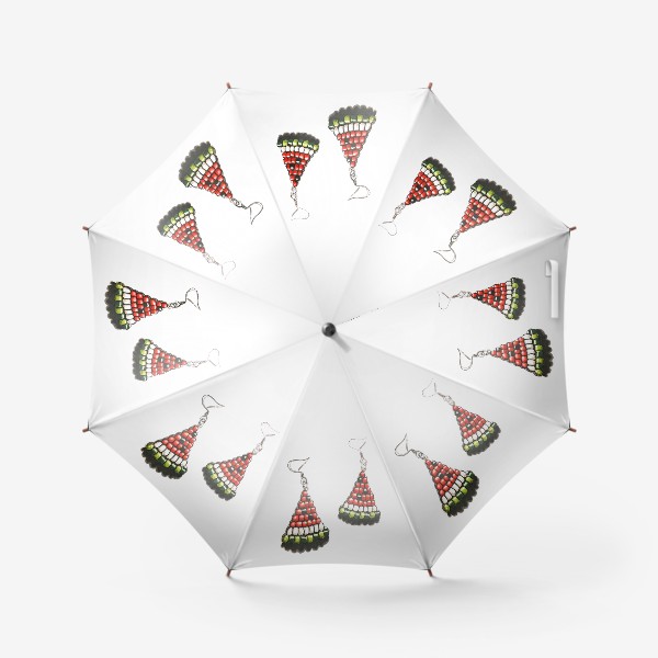 Зонт «Сережки-арбузики»