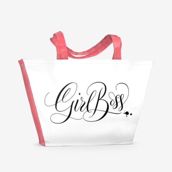 Пляжная сумка «Girl Boss»