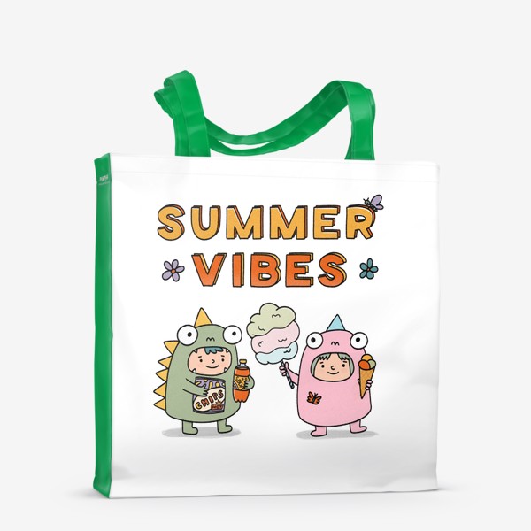 Сумка-шоппер «лето | летняя атмосфера | summer vibe »