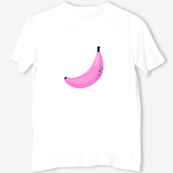 Футболка «Розовый банан. Яркий летний принт»