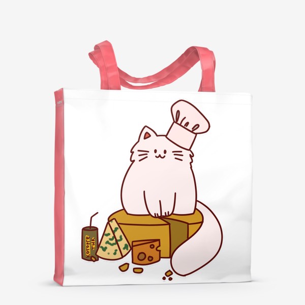 Сумка-шоппер «Сырный кот»