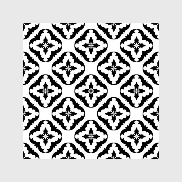 Шторы «абстрактный черно белый паттерн из ромбов. простой геометрической паттерн»