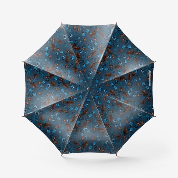 Зонт «Синяя вишня»