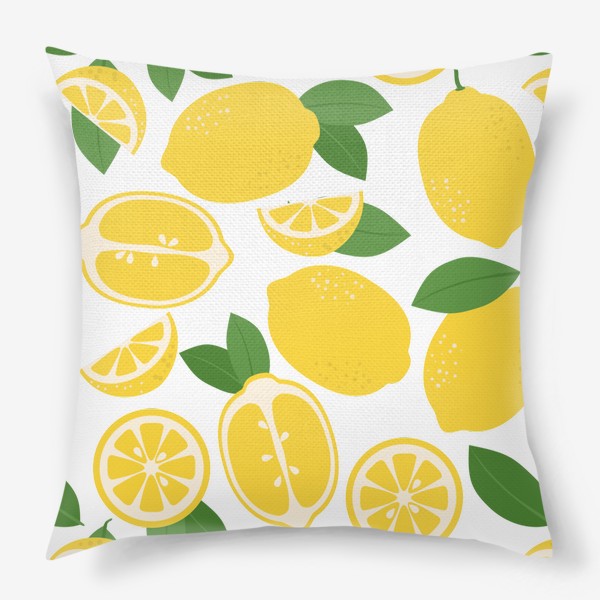 Подушка «Лимончики»