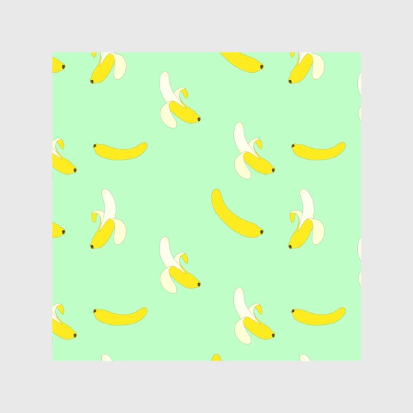 Скатерть «яркий вкусный  узор с жёлтыми бананами»