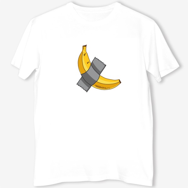 Футболка «Современный банан, мем про современное искусство»