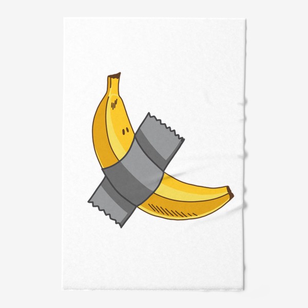 Полотенце «Современный банан, мем про современное искусство»