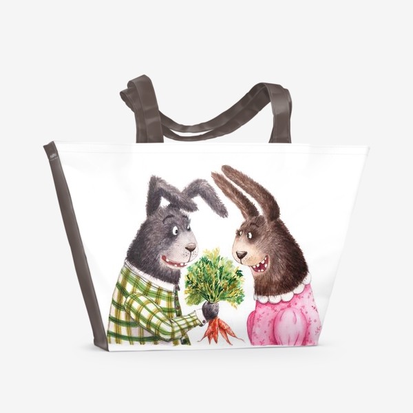 Пляжная сумка «Зайцевы»