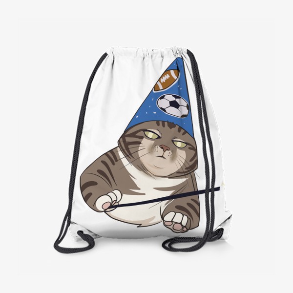 Рюкзак «Вжух - волшебный кот, мем»
