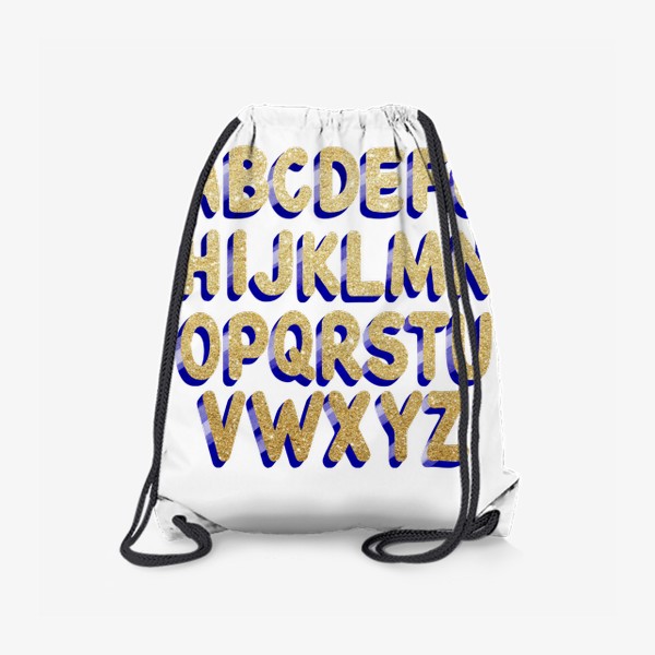 Рюкзак «Золотой английский алфавит »