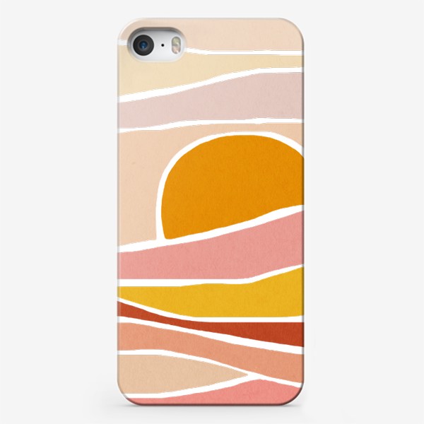 Чехол iPhone «Солнечный пейзаж природа»