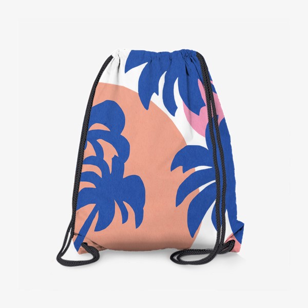 Рюкзак «Пальмы абстракция летний принт»