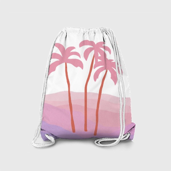 Рюкзак «Пальмы на закате»