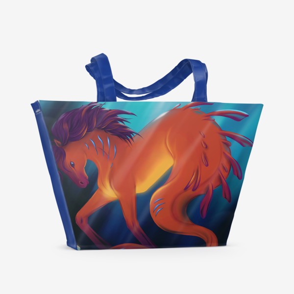 Пляжная сумка «Морской конь»