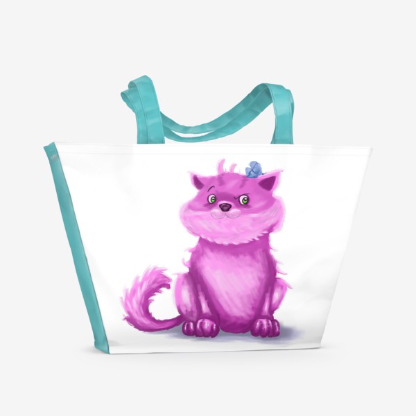 Пляжная сумка «кот  cat   »