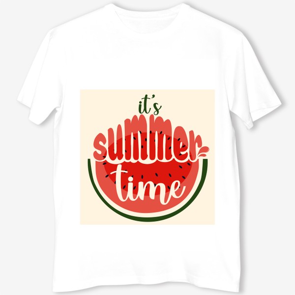 Футболка «It's summer time»