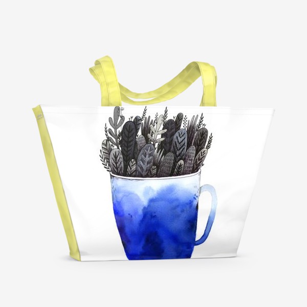 Пляжная сумка «Чай с лесными травами»