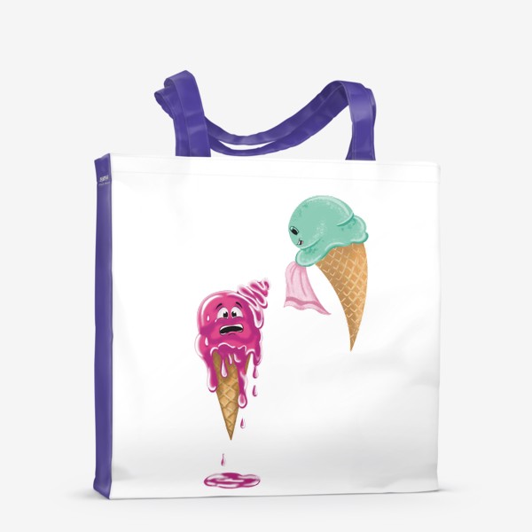 Сумка-шоппер «Милое мороженое»