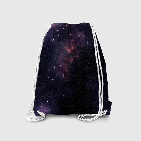 Рюкзак «Пурпурная небула в космосе»