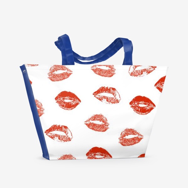 Пляжная сумка «Kisses»