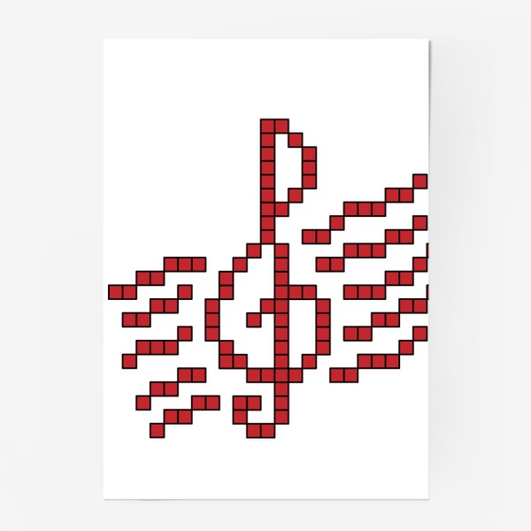 Постер «Скрипичный ключ»