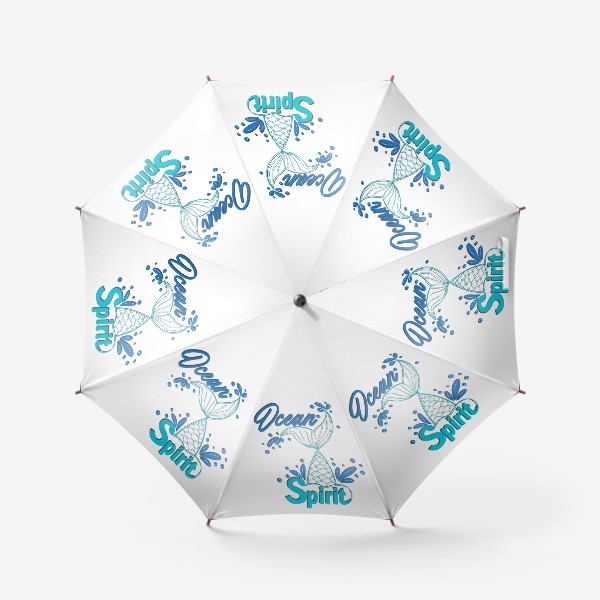 Зонт «Русалка - Душа океана»