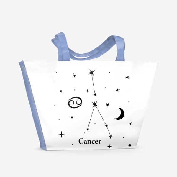 Пляжная сумка «Подарки для Раков, знак зодиака »
