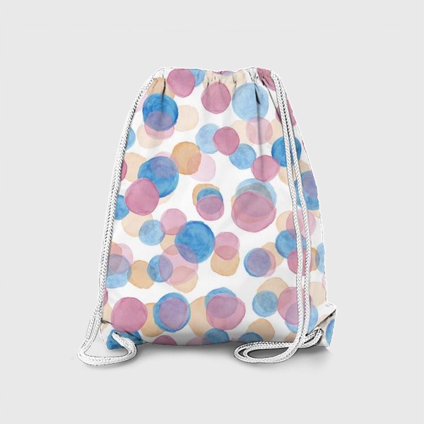 Рюкзак «Разноцветные акварельные пятна»