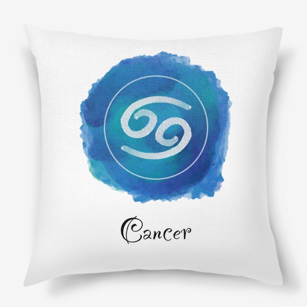 Подушка «Знак зодиака Рак»