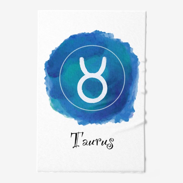 Полотенце &laquo;Знак зодиака Телец (Taurus)&raquo;