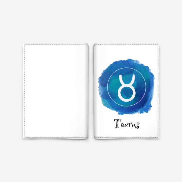 Обложка для паспорта «Знак зодиака Телец (Taurus)»